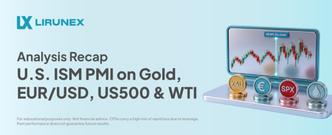 US PMI Market Recap: Gold, EUR/USD, US500 and WTI React