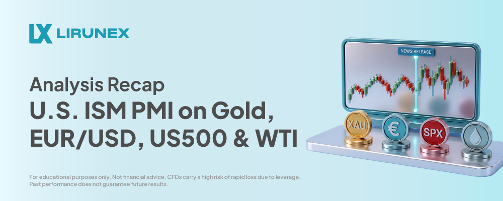 US PMI Recap: How Gold, EUR/USD, US500, WTI Reacted